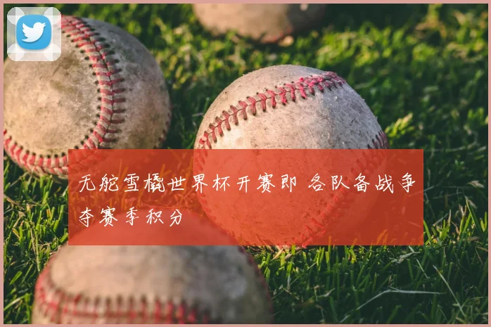 无舵雪橇世界杯开赛即 各队备战争夺赛季积分